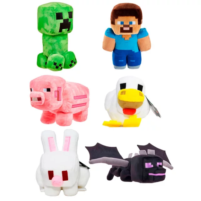Plyšák Minecraft - Characters (náhodný výběr) - Hračka