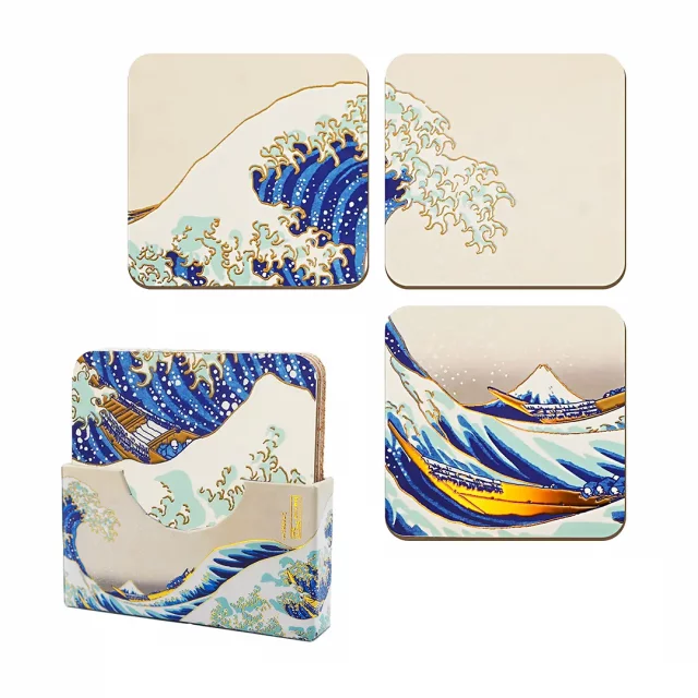 Podtácky Hokusai Katsushika - The Great Wave (1 ks) dupl