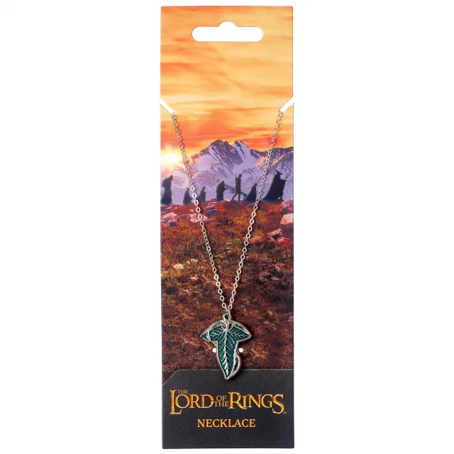 Přívěsek Lord of the Rings - Leaf of Lórien - Náušnice