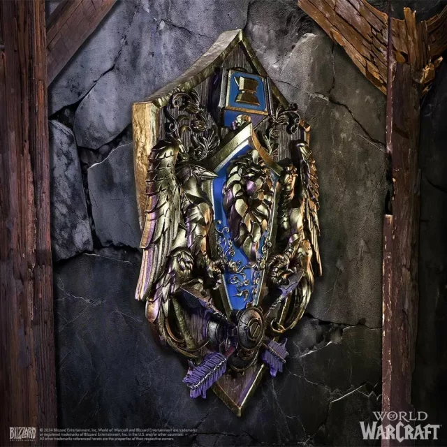 Replika World of Warcraft - Plaketa na zeď Horde (Nemesis Now) dupl