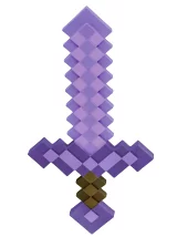 Replika zbraně Minecraft - Diamond Pickaxe (40 cm) dupl