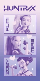 Ručník KPop Demon Hunters - Derpy dupl