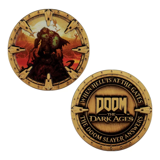 Sběratelská mince Doom dupl