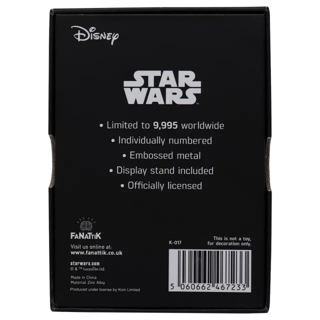 Sběratelská plaketka Dungeons & Dragons - Vecna Eve of Ruin dupl