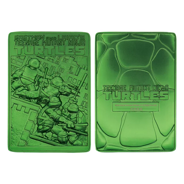 Sběratelská mince Teenage Mutant Ninja Turtles - 40th Anniversary Limited Edition dupl