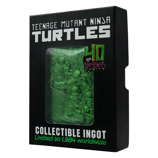 Sběratelská mince Teenage Mutant Ninja Turtles - 40th Anniversary Limited Edition dupl