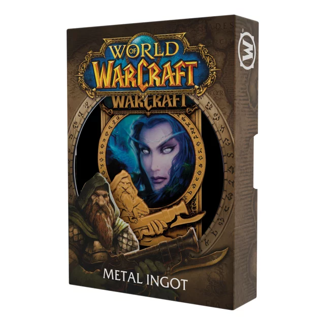 Sběratelská plaketka World of Warcraft - Limited Edition Cover Ingot - Kusovo limitované