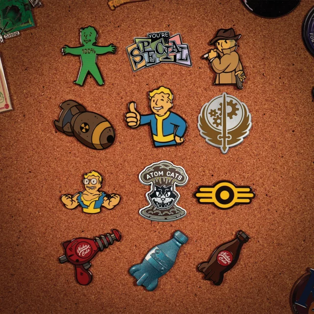 Sběratelský odznak Fallout - Mystery Pin Badge (náhodný výběr) dupl