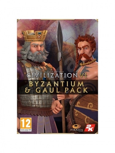 Sid Meiers Civilization VI: Byzantium & Gaul Pack - DLC - Win - ESD - Aktiva?n? kl?? pro pou?it? s platn?m ??tem Steam - angli?tina (DIGITAL)