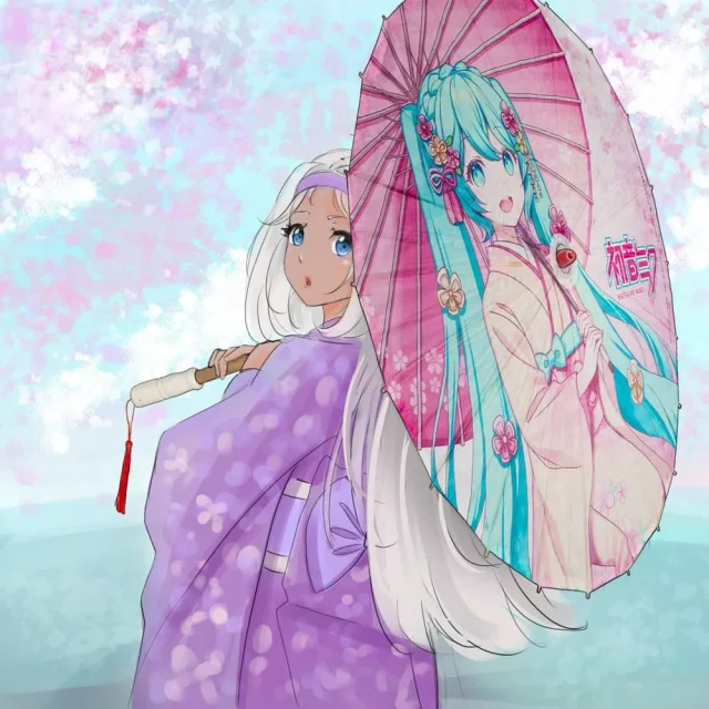 Deštník Vocaloid - Hatsune Miku dupl