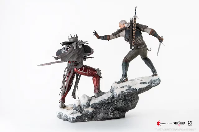Socha Zaklínač - Geralt 1/4 Scale Deluxe Statue (PureArts) dupl