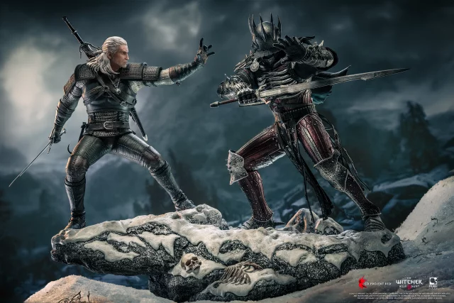 Socha Zaklínač - Geralt 1/4 Scale Deluxe Statue (PureArts) dupl
