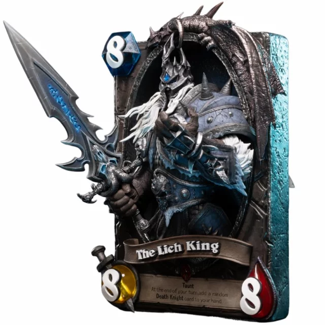 Soška Hearthstone - Varian Wrynn (31cm) (HEX Collectibles) dupl