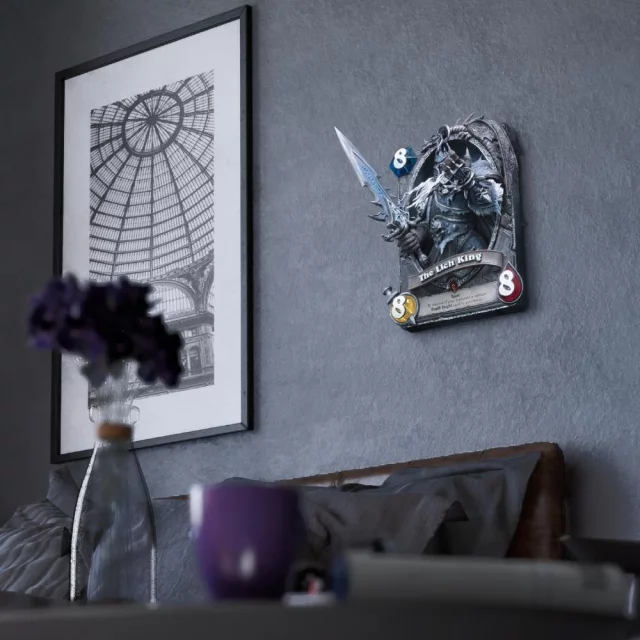 Soška Hearthstone - Varian Wrynn (31cm) (HEX Collectibles) dupl