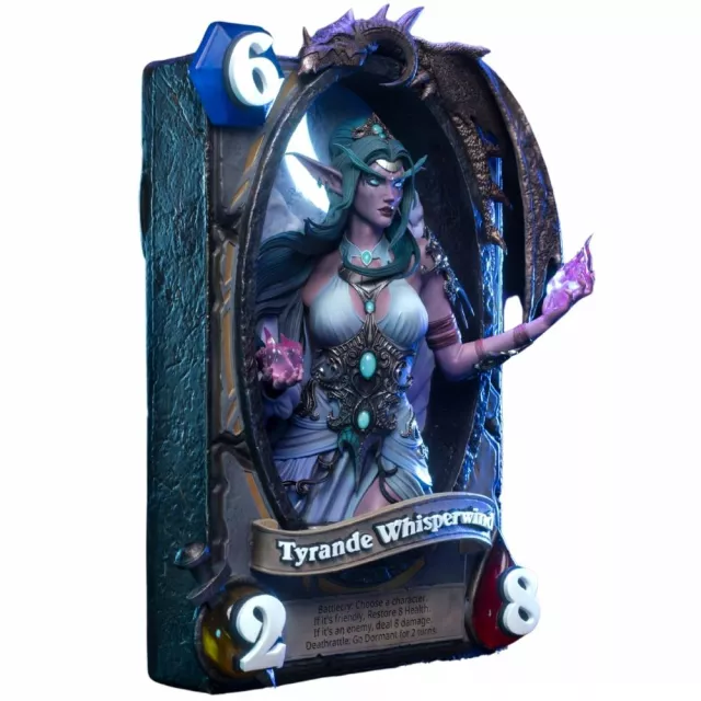 Soška Hearthstone - Tyrande Whisperwind (31cm) (HEX Collectibles) - Blizzard