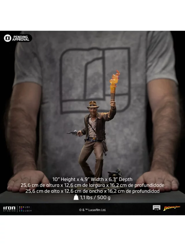 Soška Indiana Jones - Indiana Jones Deluxe (Iron Studios) dupl