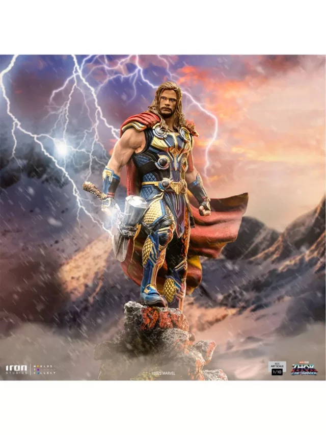 Soška Marvel - Thor Unleashed Deluxe Art Scale 1/10 (Iron Studios) dupl