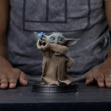 Soška The Mandalorian - Grogu Butterfly Wonder (Iron Studios) - Figúrka