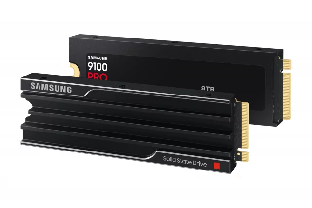 SSD disk pro konzoli PlayStation 5 - Samsung SSD 9100 PRO 4TB s chladičem dupl