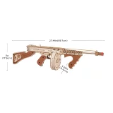 Stavebnice - AK-47  Assault Rifle (dřevěná) dupl