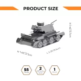 Stavebnice World of Tanks - Leichttraktor Vs.Kfz.31 (kovová) dupl