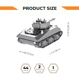 Stavebnice World of Tanks - Conqueror FV214 (kovová) dupl