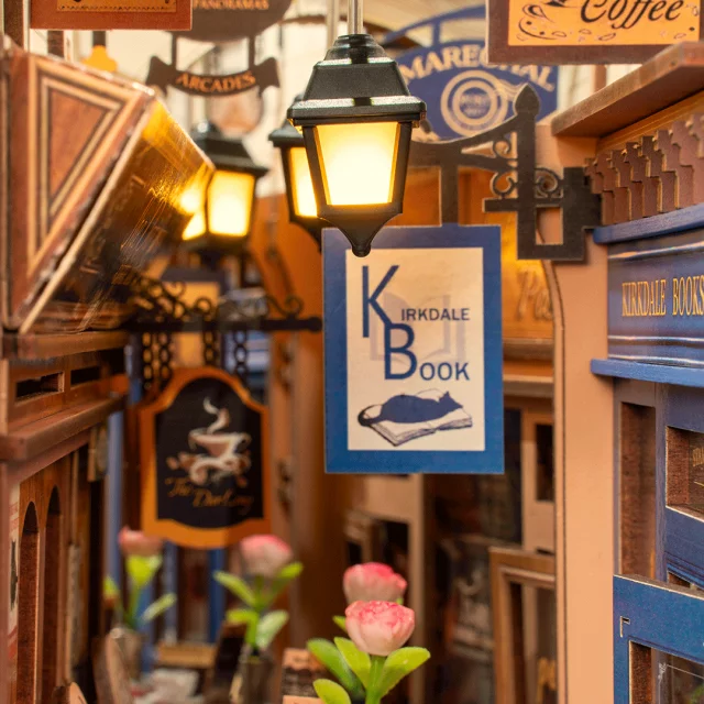 Stavebnice - zarážka na knihy The Magic Fantasy Corner (dřevěná) dupl