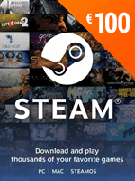 Steam - Naplnění peněženky 100 EUR (DIGITAL)