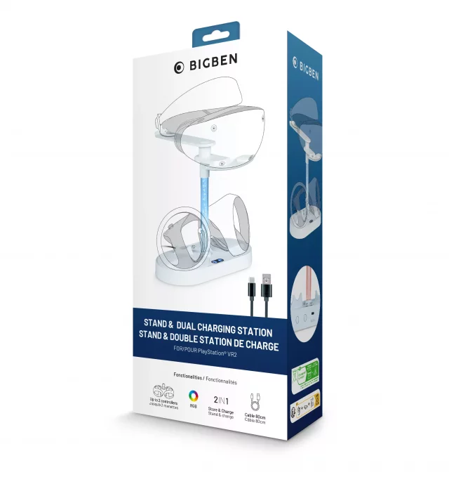 Stojánek a nabíjecí stanice pro PlayStation VR2