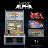 Stolní retro arkádový automat Evercade Alpha Mega Man Bartop Arcade dupl