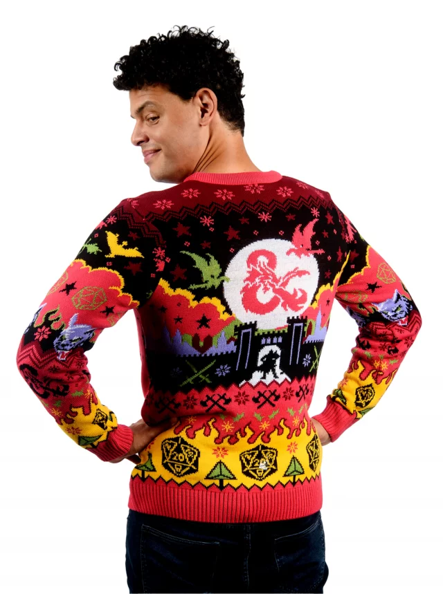 Svetr Lord Of The Rings - One Sweater To Rule Them All Christmas dupl