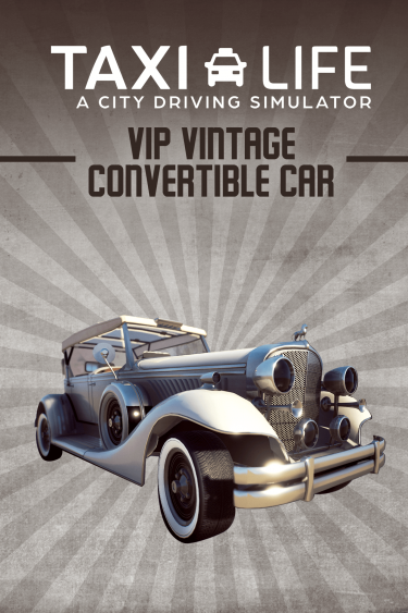 Taxi Life: A City Driving Simulator - VIP Vintage Convertible Car (DIGITAL)