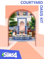 The Sims 4: Courtyard Oasis Kit