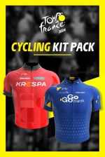 Tour de France 2024 - Cycling Kit Pack