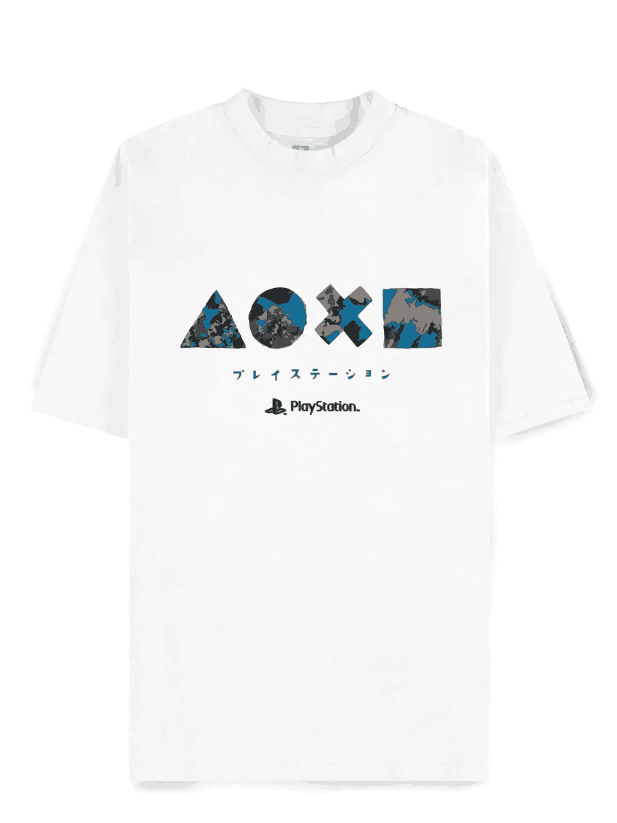 Difuzed Tričko PlayStation - Icons (veľkosť S)