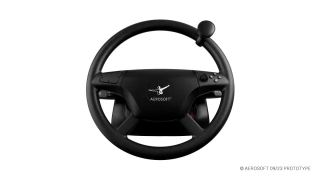 Volant s pedály a řadící pákou - HORI Force Feedback Truck Control System dupl