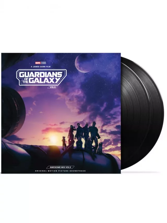 Oficiální soundtrack Guardians of the Galaxy: Awesome mix vol.1 na LP dupl