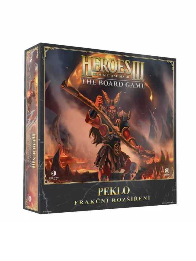 Výhodný set Heroes of Might and Magic III - Desková hra (set čtyř rozšíření 2.vlny) dupl