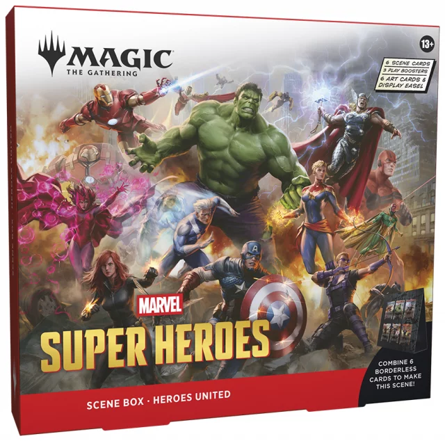 Karetní hra Magic: The Gathering Marvel Super Heroes - Villains Unleashed Scene Box dupl