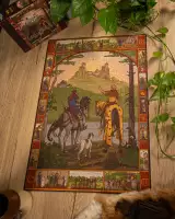 Výhodný set puzzle Kingdom Come: Deliverance II - Trosky Fanart + Cesta na Trosky + Keyart - Xzone Originals