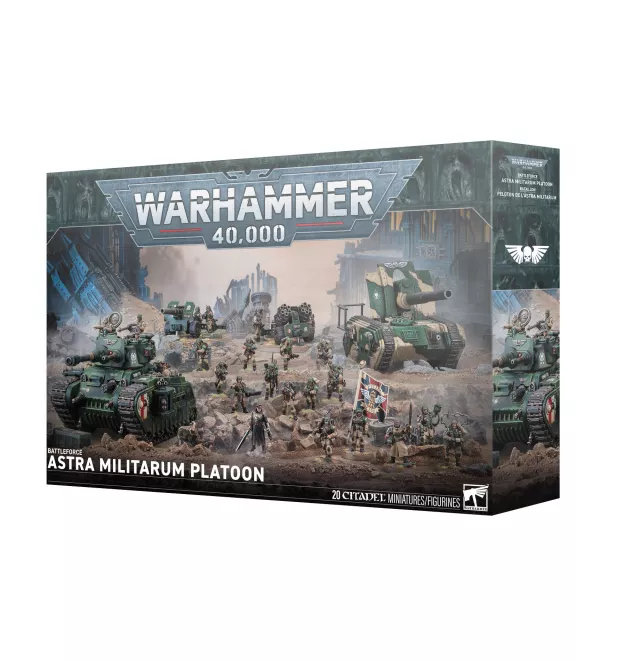 W40k: Astra Militarum - Astra Militarum Platoon (20 figúrok) - Warhammer