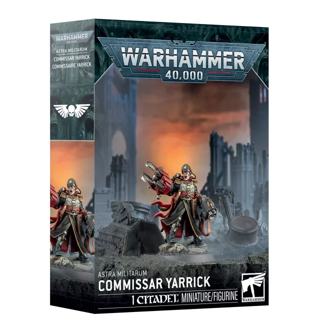 W40k: Astra Militarum - Commissar Yarrick (1 figurka)