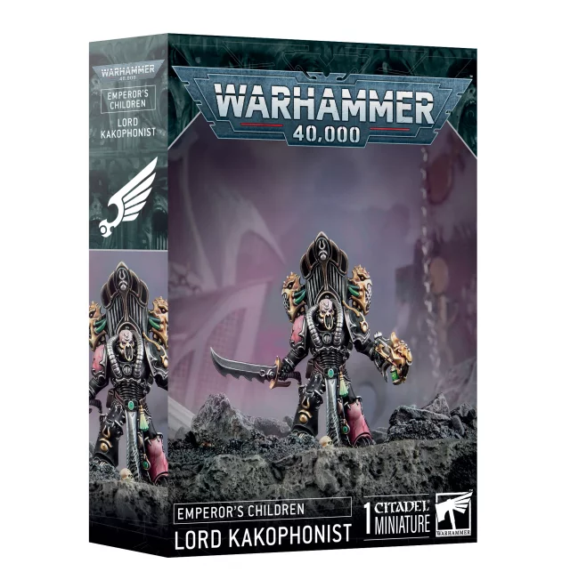 W40k: Emperors Children - Lord Exultant (1 figurka) dupl