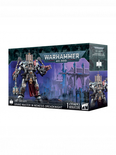 W40k: Grey Knights - Grand Master in Nemesis Dreadknight (1 figúrka)