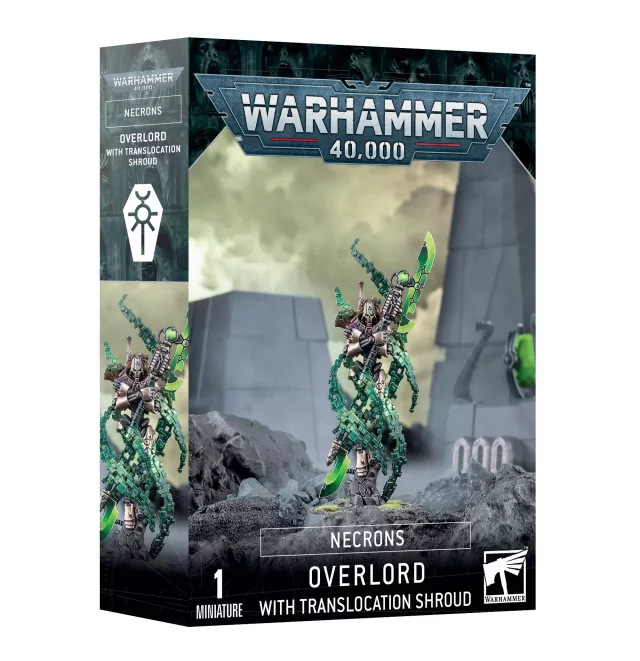 W40k: Necrons - Overlord with Translocation Shroud (1 figurka)
