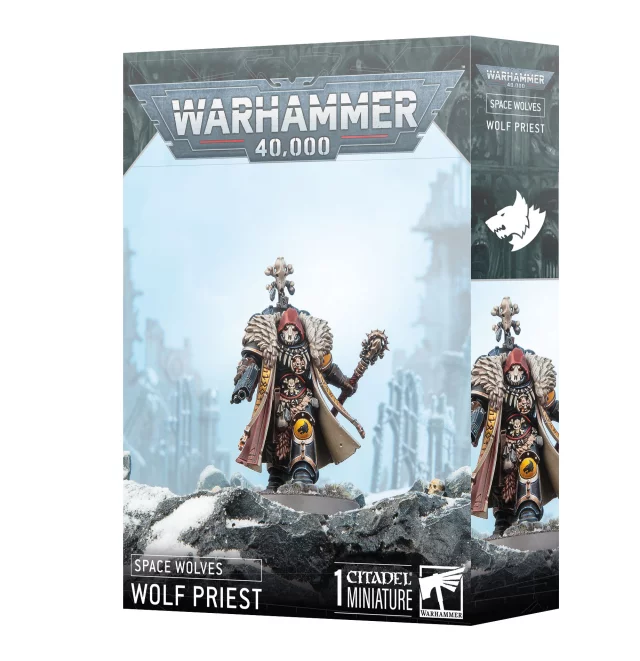W40k: Space Wolves - Wolf Guard Battle Leader (1 figurka) dupl