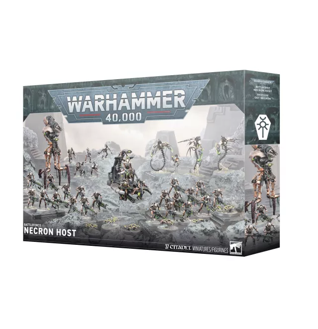 W-AOS: Battleforce: Necron Host (37 figúrok) - Stolová hra