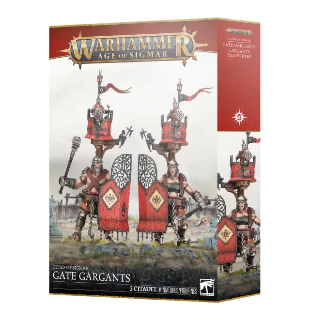 W-AOS: Cities of Sigmar - Gate Gargants (2 figurky) - Stolová hra