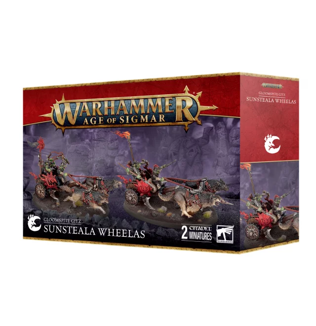 W-AOS: Gloomspite Gitz - Snarlpack Cavalry (3 figurky) dupl