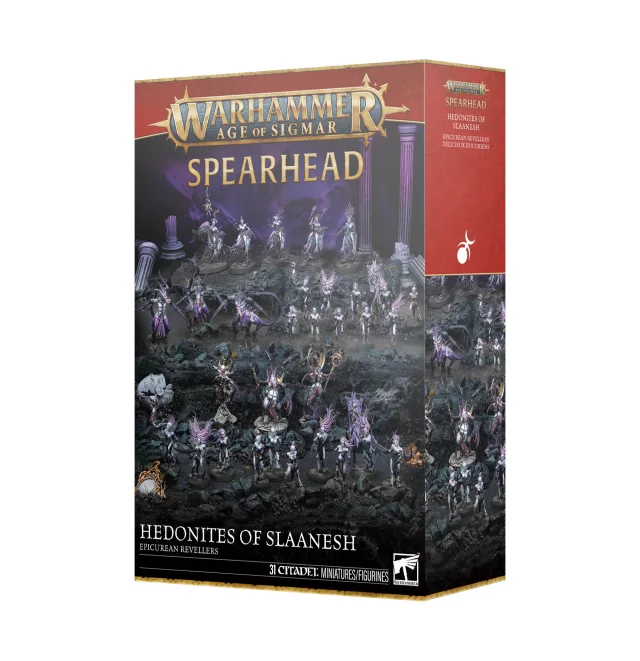 W-AOS: Hedonites of Slaanesh - Epicurean Revellers (31 figúrok) - Warhammer